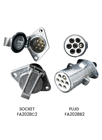 CONTAINER METALEN CONNECTOR FA2028A2 (EEN SET) ELEKTRISCHE COWPLER