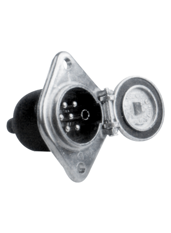 BUS 7 PIN PLUG CONNECTOR WATERDICHTE ADAPTER 24V FA2001D STOPCONTACT